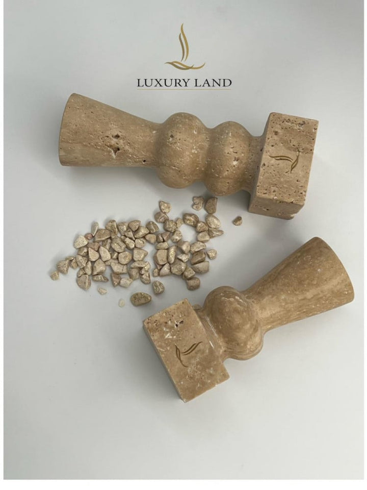 beige-travertine-marble-candle-holder-set