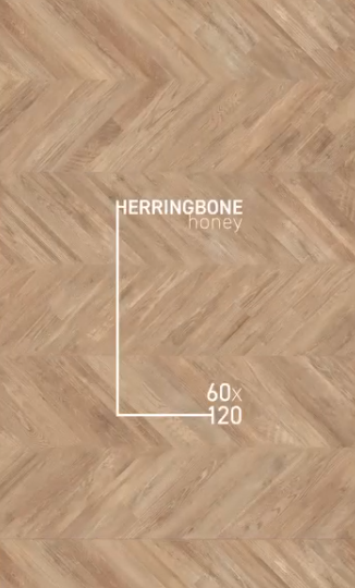 شفرون هوني | 60*120 | بورسلان تركي  أرض الفخامة  Luxury Land