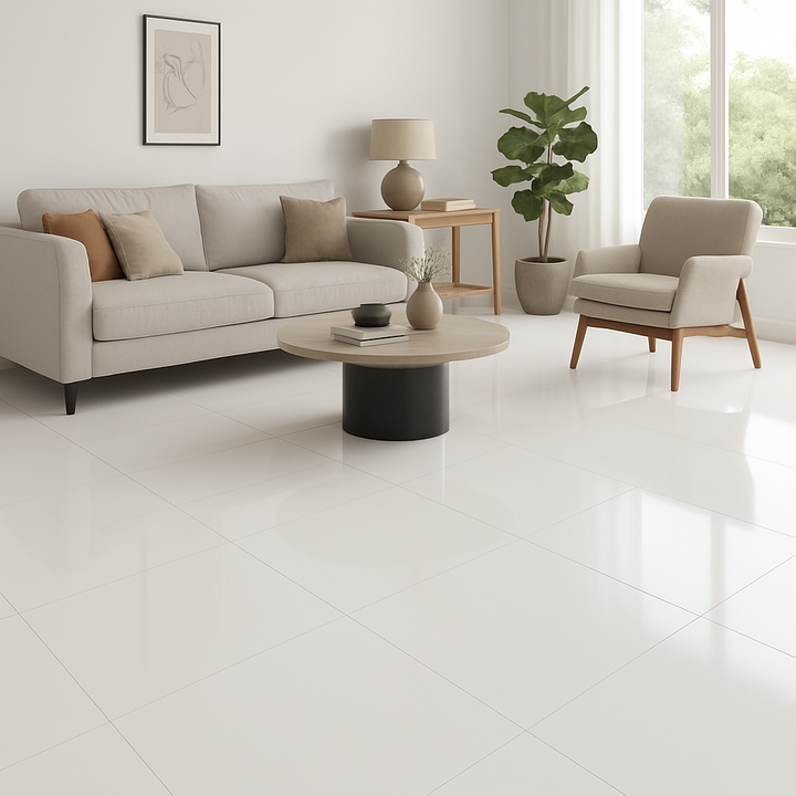 ابيض لامع | 60*120 | بورسلان تركي  أرض الفخامة  Luxury Land