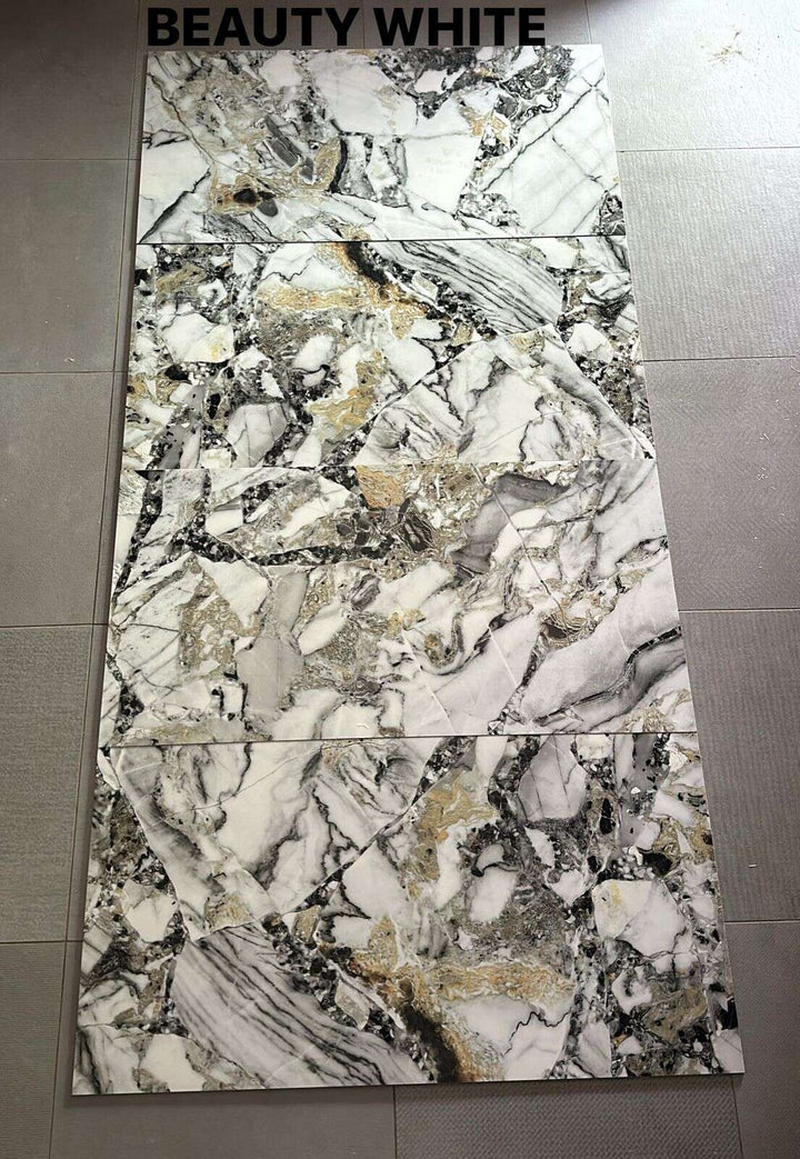 وايت بيوتي | 60*120 | بورسلان تركي White Beauty  أرض الفخامة  Luxury Land