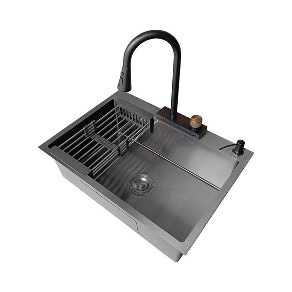 kitchen-sink-304-stainless-steel-nano-coating-waterfall-sink-rainfall-sink-workstation-sink-home-sink-vegetable-sink-single-bowl-with-pull-out-faucet-single-run--hy7050-ge
