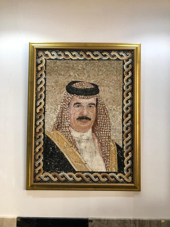 marble-mosaic-panel-of-his-majesty-king-hamad-bin-isa-al-khalifa-of-bahrain