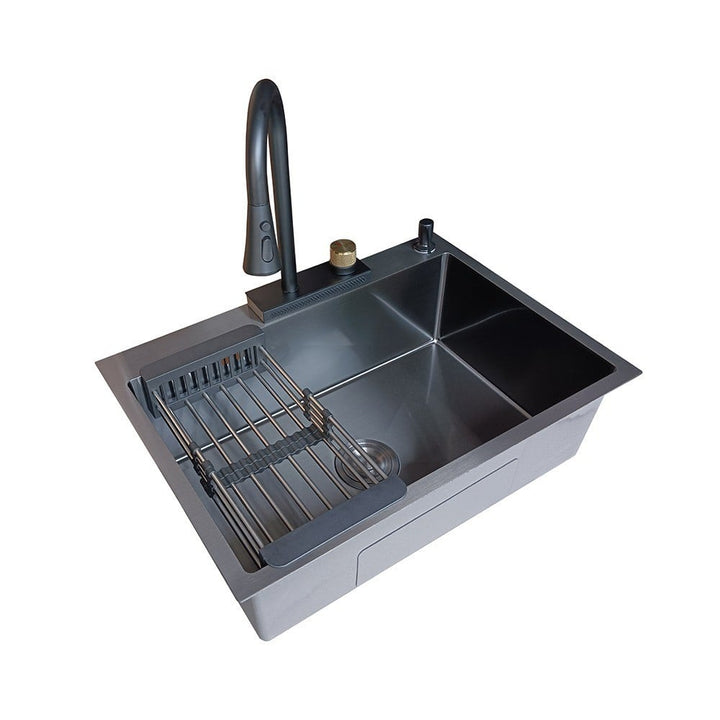 kitchen-sink-304-stainless-steel-nano-coating-waterfall-sink-rainfall-sink-workstation-sink-home-sink-vegetable-sink-single-bowl-with-pull-out-faucet-single-run--hy7050-ge
