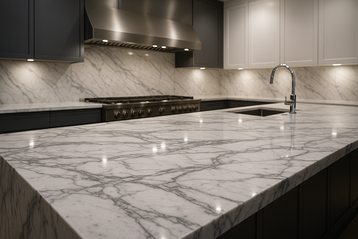 COUNTER TOP KITCHEN THIS MARBLE