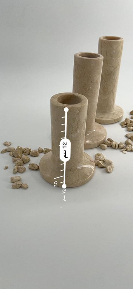 cream-marvel-marble-pillar-candle-holder-set