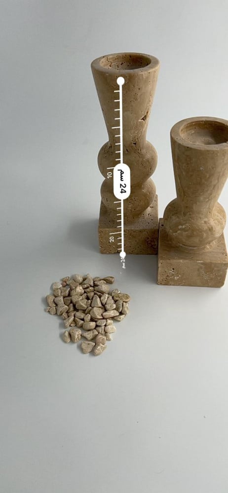 beige-travertine-marble-candle-holder-set