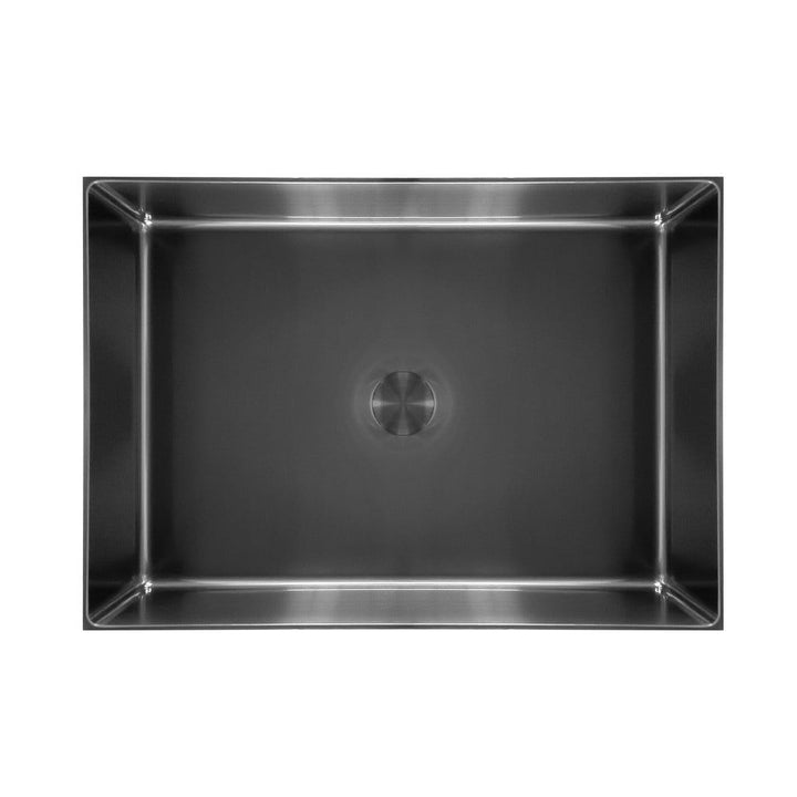 single-matte-square-titanium-bathroom-basin